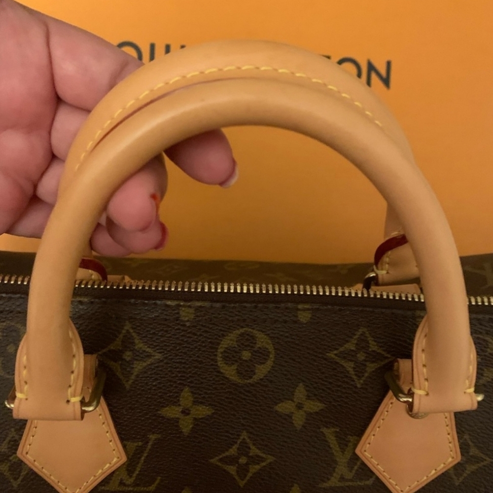 Euc Authentic Louis Vuitton Speedy Bandolier 30 I… - image 6